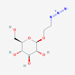 molecular formula C8H15N3O6 B1631462 2-Azidoethyl beta-D-Glucopyranoside 
