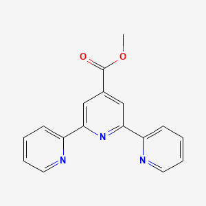 molecular formula C17H13N3O2 B1631481 methyl 2,6-dipyridin-2-ylpyridine-4-carboxylate CAS No. 247058-06-6