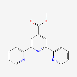 molecular formula C17H13N3O2 B1631481 Methyl 2,2':6',2''-Terpyridine-4'-carboxylate CAS No. 247058-06-6