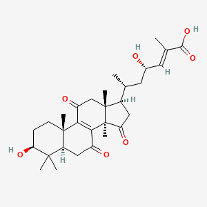 molecular formula C30H42O7 B1631482 Ganoderic acid Z CAS No. 294674-09-2