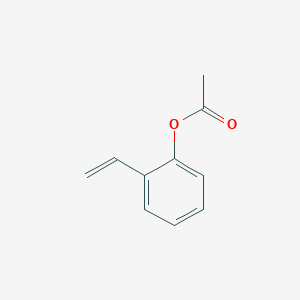 molecular formula C10H10O2 B1631519 Acetic Acid 2-Vinylphenyl Ester CAS No. 63600-35-1