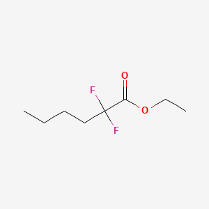 molecular formula C8H14F2O2 B1631521 Ethyl 2,2-difluorohexanoate CAS No. 74106-81-3