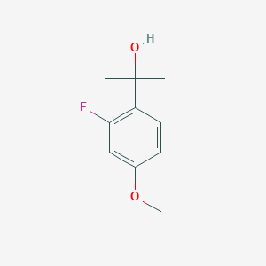 2-(2-Fluoro-4-methoxyphenyl)propan-2-ol