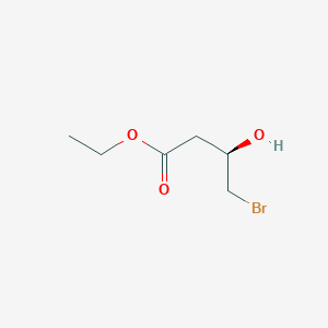 molecular formula C6H11BrO3 B1631567 Ethyl (R)-(+)-4-bromo-3-hydroxybutyrate 