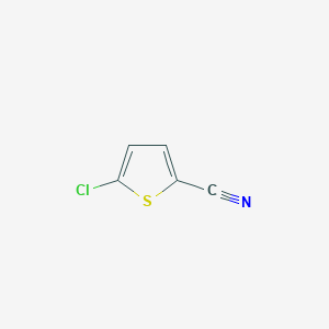 molecular formula C5H2ClNS B1631587 5-氯-2-噻吩甲腈 CAS No. 50478-16-5