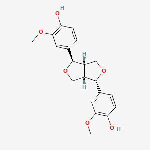 molecular formula C20H22O6 B1631589 (-)-Epipinoresinol 