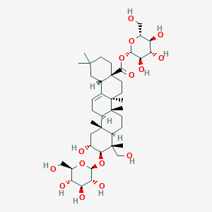 molecular formula C42H68O15 B1631596 Lucyoside B CAS No. 91174-19-5