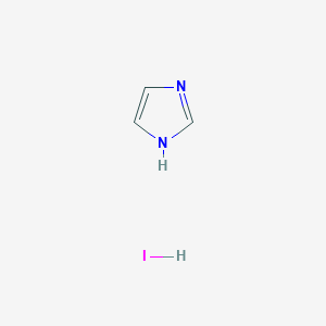 molecular formula C3H5IN2 B1631606 咪唑氢碘酸盐 CAS No. 68007-08-9