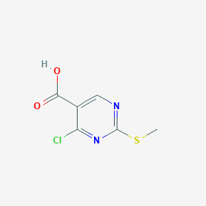 4-Chloro-2-(methylthio)pyrimidine-5-carboxylic acid