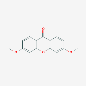 molecular formula C15H12O4 B1631633 3,6-Dimethoxy-9H-xanthen-9-one 