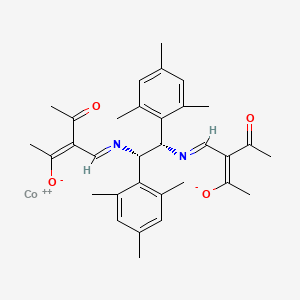 (1S,2S)-N,N'-Bis(2-acetyl-3-oxo-2-butenylidene)-1,2-dimesitylethylenediaminato Cobalt(II)