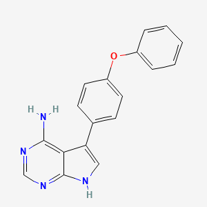 5-(4-phenoxyphenyl)-7H-pyrrolo[2,3-d]pyrimidin-4-ylamine