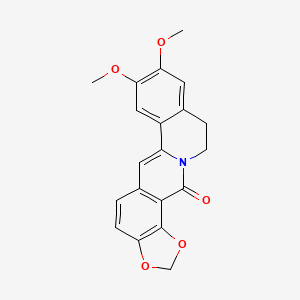 molecular formula C20H17NO5 B1631681 Oxyepiberberine 