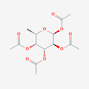 molecular formula C14H20O9 B1631701 1,2,3,4-Tetra-O-acetyl-a-L-fucopyranose CAS No. 64913-16-2