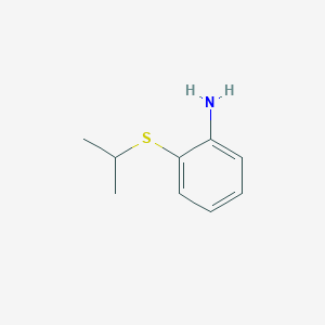molecular formula C9H13NS B1631709 2-(Isopropylthio)aniline CAS No. 6397-33-7