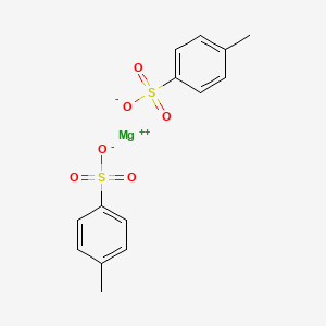 molecular formula C14H14MgO6S2 B1631713 Magnesium p-toluenesulphonate CAS No. 51650-46-5