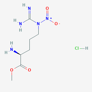 molecular formula C7H16ClN5O4 B1631716 N'-Nitro-L-arginine-methyl ester hydrochloride 