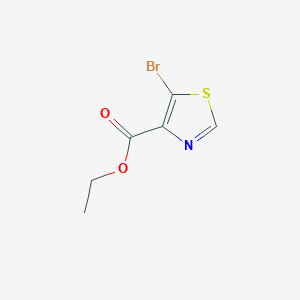 molecular formula C6H6BrNO2S B1631722 Ethyl 5-bromothiazole-4-carboxylate CAS No. 61830-23-7