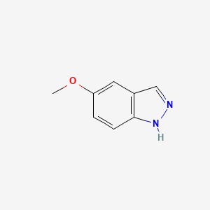molecular formula C8H8N2O B1631729 5-Methoxy-1H-indazole CAS No. 94444-96-9