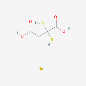 Rhenium(V)dimercaptosuccinic acid
