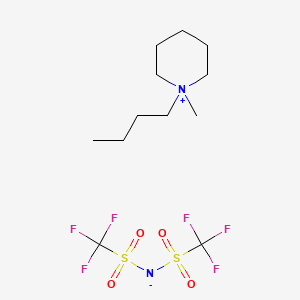 molecular formula C12H22F6N2O4S2 B1631736 1-丁基-1-甲基哌啶双(三氟甲磺酰)酰亚胺 CAS No. 623580-02-9