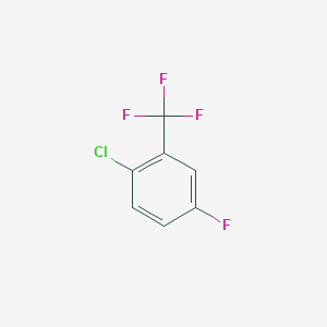 molecular formula C7H3ClF4 B1631771 2-Chloro-5-fluorobenzotrifluoride CAS No. 89634-75-3