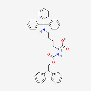 molecular formula C40H38N2O4 B1631773 Fmoc-D-Lys(Trt)-OH 