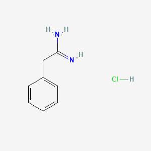 molecular formula C8H11ClN2 B1631783 2-Phenylethanimidamide hydrochloride CAS No. 2498-46-6