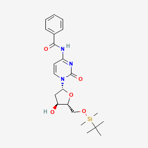 molecular formula C22H31N3O5Si B1631802 N4-Benzoyl-5'-O-tert-butyldimethylsilyl-2'-deoxycytidine 
