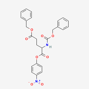 molecular formula C26H24N2O8 B1631805 Z-Glu(Obzl)-Onp 