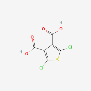 molecular formula C6H2Cl2O4S B1631814 2,5-Dichlorothiophene-3,4-dicarboxylic acid 
