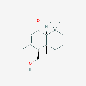 molecular formula C15H24O2 B1631821 11-Hydroxydrim-7-en-6-one 