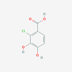 molecular formula C7H5ClO4 B1631834 2-Chloro-3,4-dihydroxybenzoic acid CAS No. 87932-50-1