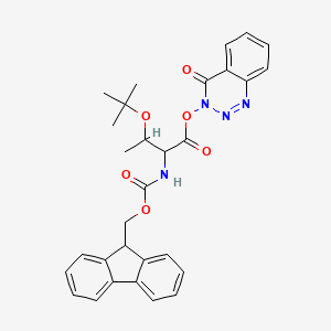 molecular formula C30H30N4O6 B1631844 Fmoc-Thr(tBu)-ODHBT 