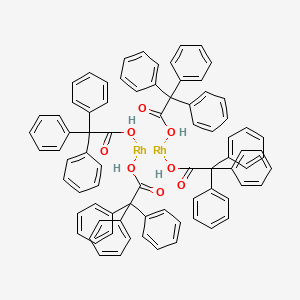 molecular formula C80H64O8Rh2 B1631858 Tetrakis(triphenylacetato)dirhodium(II) 