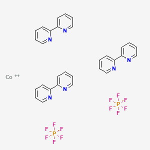 molecular formula C30H24CoF12N6P2 B1631860 Tris(2,2'-bipyridine)cobalt(II) Bis(hexafluorophosphate) CAS No. 79151-78-3
