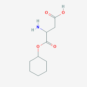 molecular formula C10H17NO4 B1631872 L-Aspartic acid 4-cyclohexyl ester 