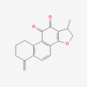 molecular formula C18H16O3 B1631873 Methylenedihydrotanshinquinone 