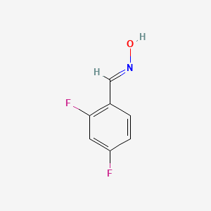 molecular formula C7H5F2NO B1631877 2,4-二氟苯甲醛肟 CAS No. 247092-11-1