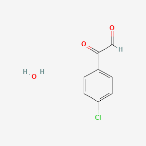 molecular formula C8H7ClO3 B1631882 4-氯苯基乙二醛水合物 CAS No. 4996-21-8