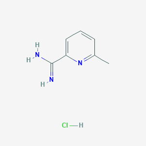 molecular formula C7H10ClN3 B1631887 6-Methylpicolinimidamide hydrochloride CAS No. 112736-11-5