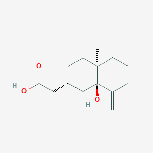 molecular formula C15H22O3 B1631891 5alpha-Hydroxycostic acid CAS No. 132185-83-2
