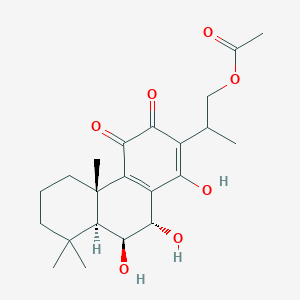 molecular formula C22H30O7 B1631919 Lophanthoidin E 