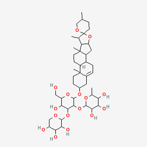 molecular formula C44H70O16 B1631923 Liriope muscari baily saponins C 