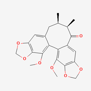 molecular formula C22H22O7 B1631937 Schisanlignone D CAS No. 144606-84-8