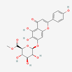 molecular formula C22H20O12 B1631948 Scutellarin methylester 