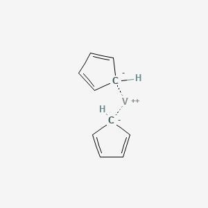 molecular formula C10H10V B1631957 Bis(cyclopentadienyl)vanadium 