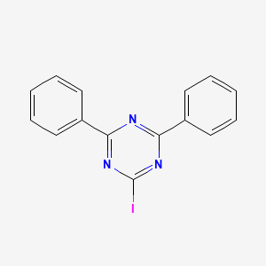 molecular formula C15H10IN3 B1631962 2-Iodo-4,6-diphenyl-1,3,5-triazine 