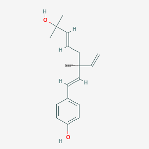 molecular formula C18H24O2 B1631963 Delta3,2-Hydroxylbakuchiol CAS No. 178765-49-6