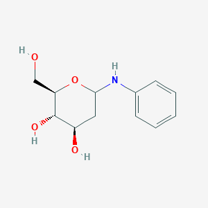 molecular formula C12H17NO4 B1631971 N-Phenyl-2-deoxy-D-glucosylamine 
